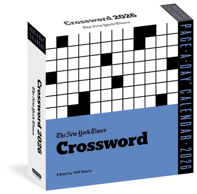New York Times Crossword Page-A-Day® Calendar 2026 By Will Shortz, Workman Calendars Cover Image