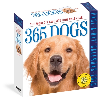 365 Dogs Page-A-Day® Calendar 2026: The World's Favorite Dog Calendar By Workman Calendars Cover Image