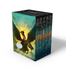 Percy Jackson and the Olympians 5 Book Paperback Boxed Set (w/poster) By Rick Riordan Cover Image